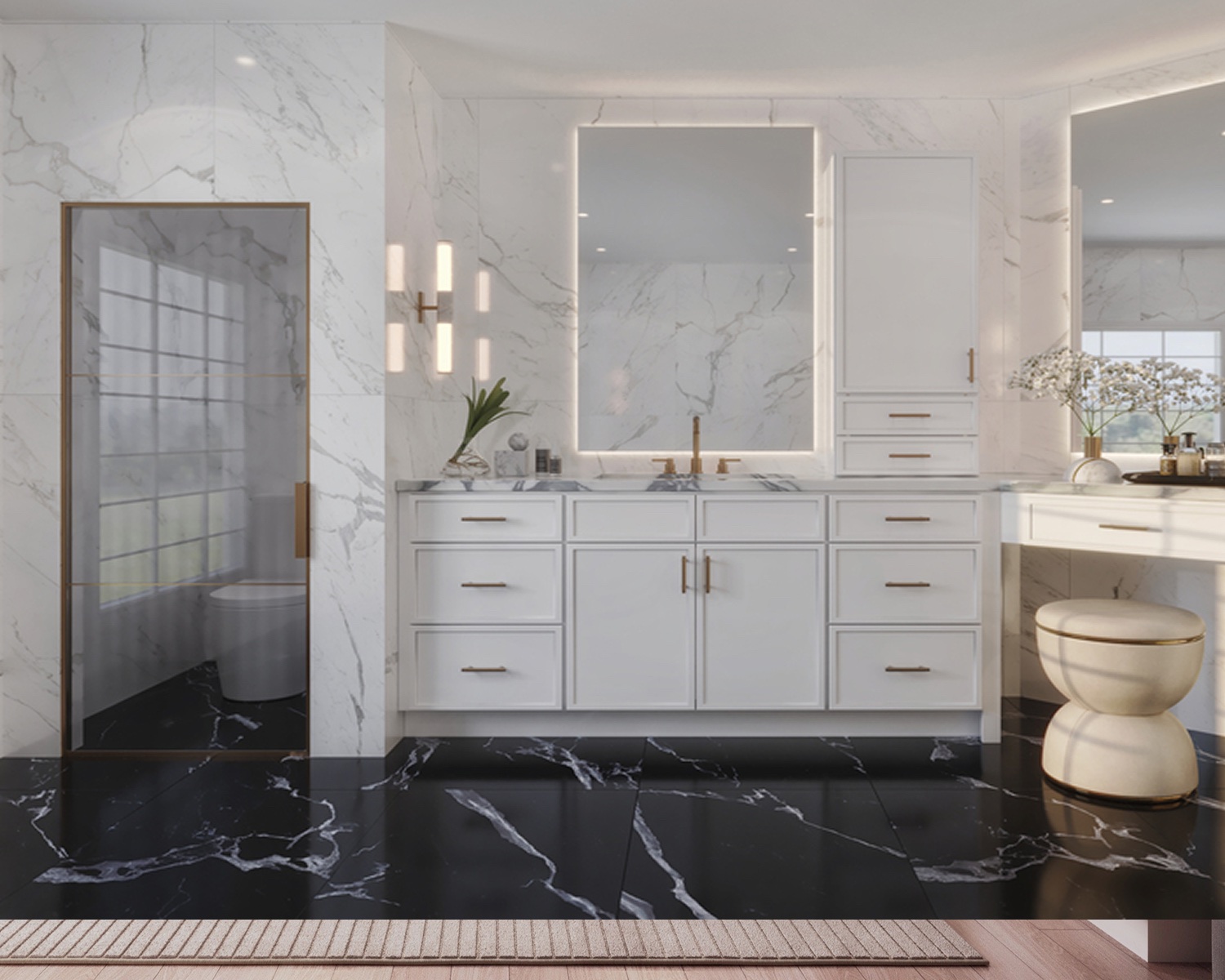 Marble Luxe Bath Retreat